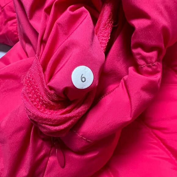 Lululemon Fluffed Up Vest SIZE 6 Boom Juice Pink Goose Down Pocket Jacket - Picture 3 of 11